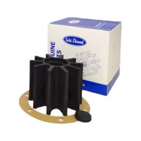 Solé vesipumpun siipipyörä - sjövattenpumpens impeller - veepumba tiivik - waterpump's impeller