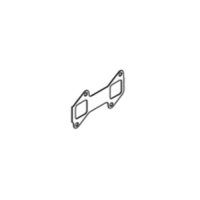 Solé tiiviste pakosarja - avgasgrenrörs packning - väljalaskekollektori tihend – gasket exhaust manifold