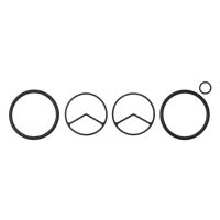 Yanmar lämmönvaihtimen tiivisteet - värmeväxlarens packningar - soojusvaheti tihendid - heat exchanger gaskets