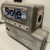 Solé lämmönvaihdinkotelo - värmeväxlarhus - radiaatori tühi keha - cooler body