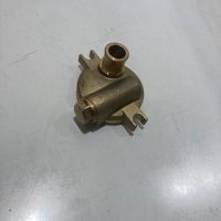 Solé jäähdyttimen pääty - Värmeväxlarens bakstycke - Radiaatori tagumine ots - Cooler rear cover